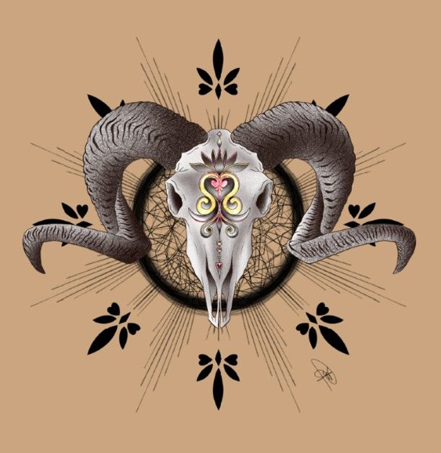 Skull Goat