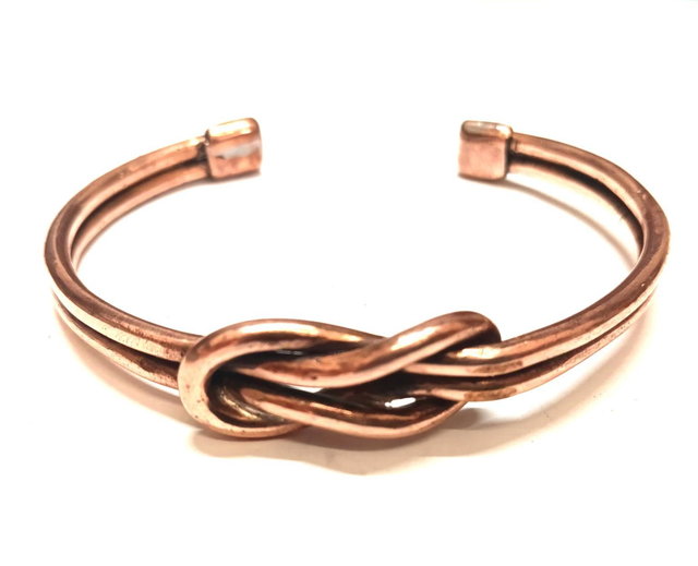 Bracelet Cuivre boucle infini 