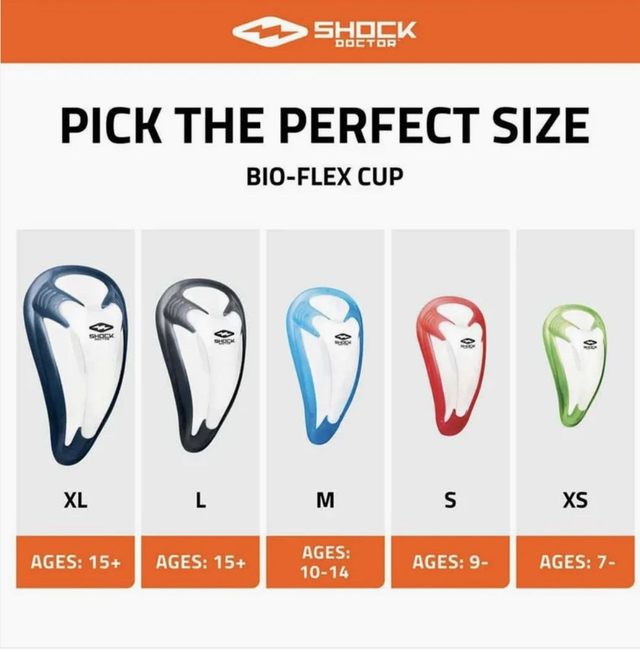 Shock Doctor 201 Core Bioflex Cup (tok)