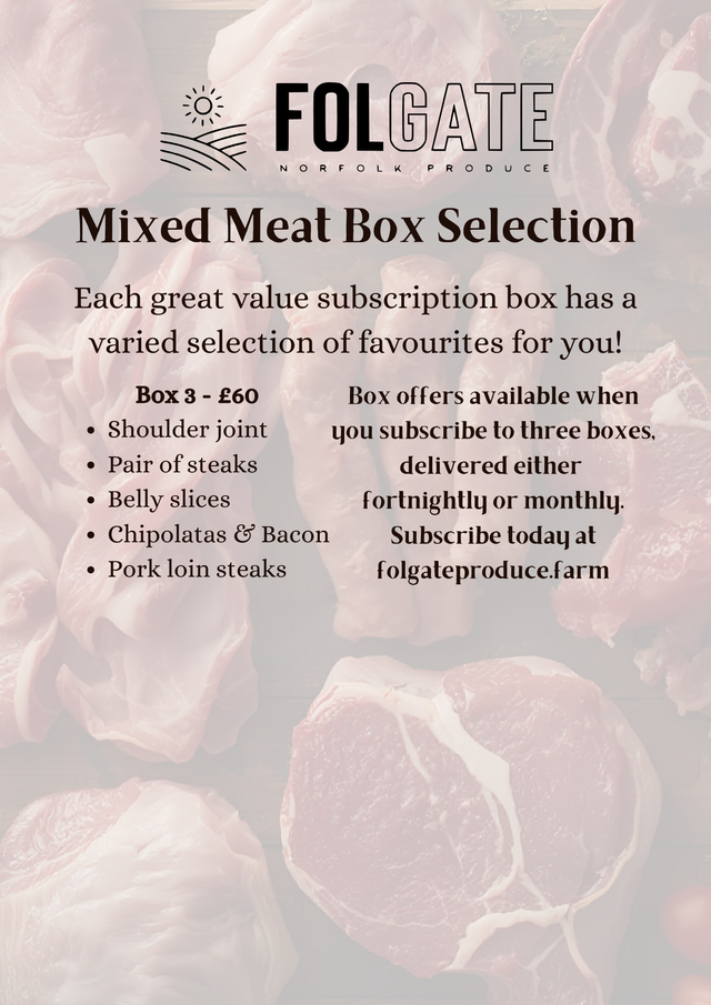 Subscription Meat Box Offer 3 (with a joint)