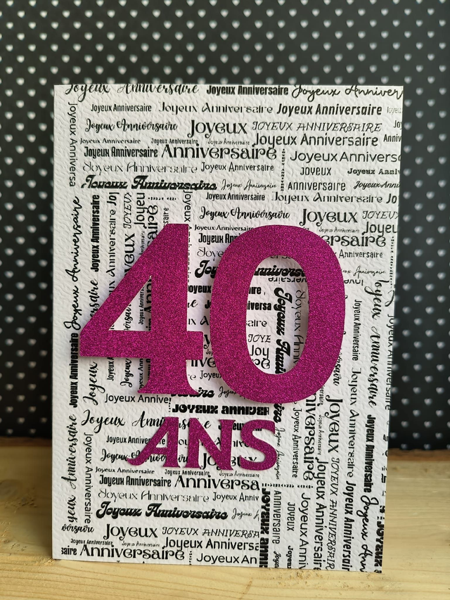 Carte "Star du jour" personnalisable