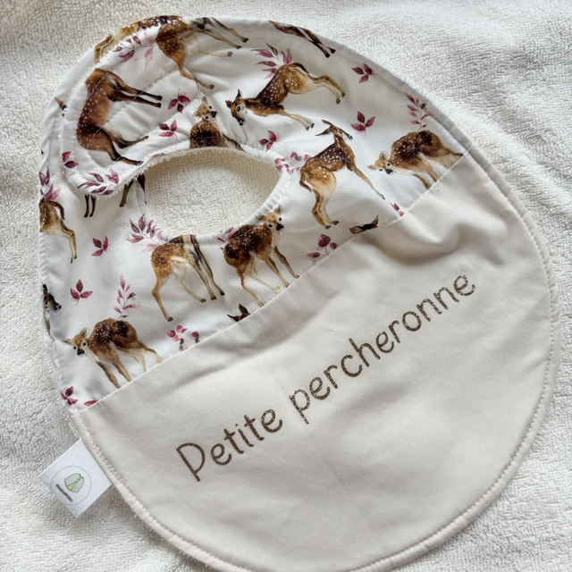 Bavoir bébé scratch