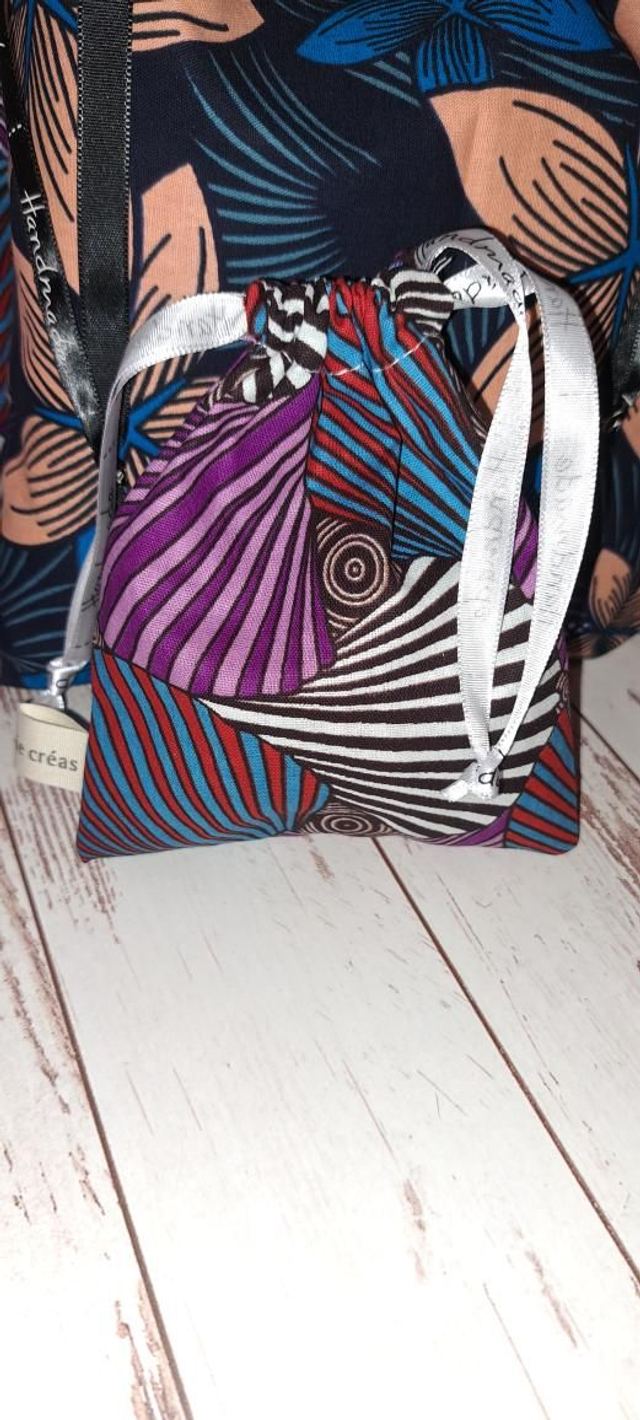 Pochon cadeau, vrac, wax rose