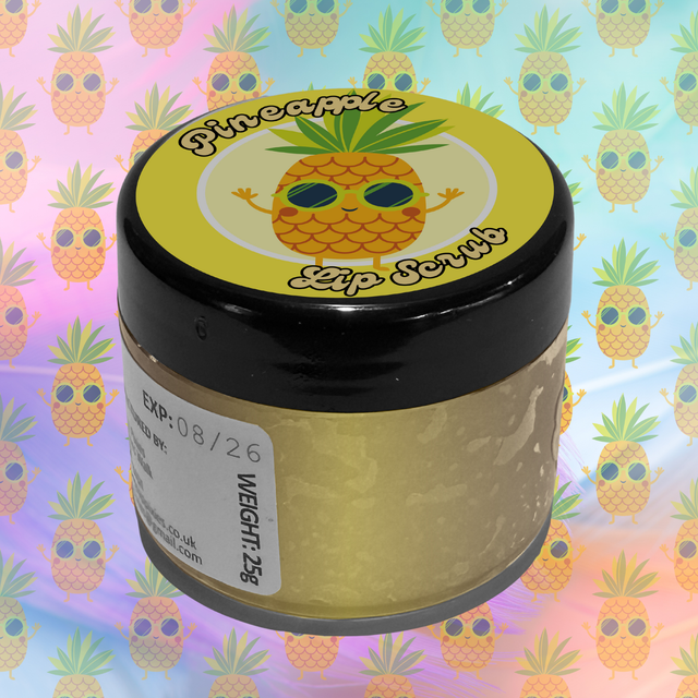 Pineapple Flavour Lip Scrub (25g)