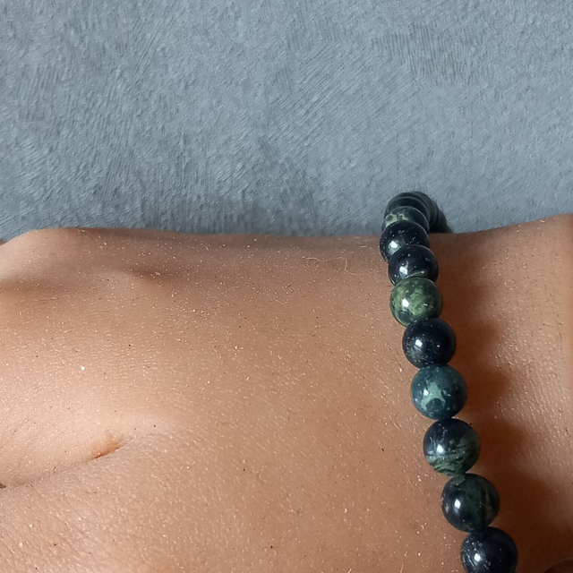 Bracelet ajustable en Jaspe Kambaba