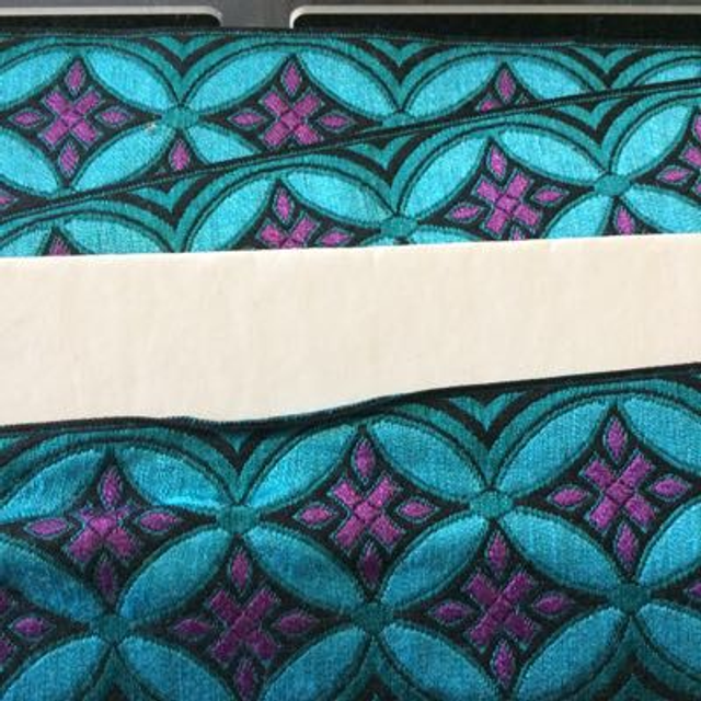 Trim - Turquoise Brocade
