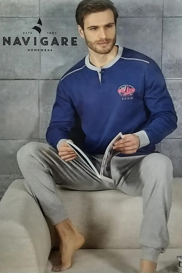 Pigiama uomo NAVIGARE taglie forti 