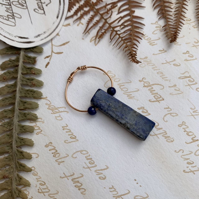 Pendentif scandinave Lapis Lazuli