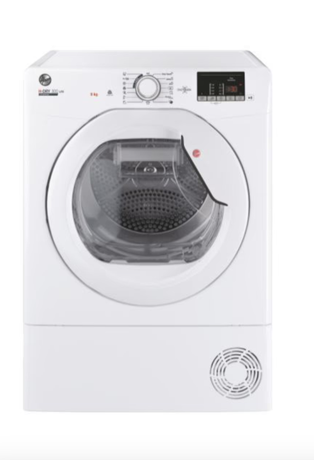 Hoover HLE C9DE-80 Tumble Dryer Freestanding Front-Load 9 kg B White
