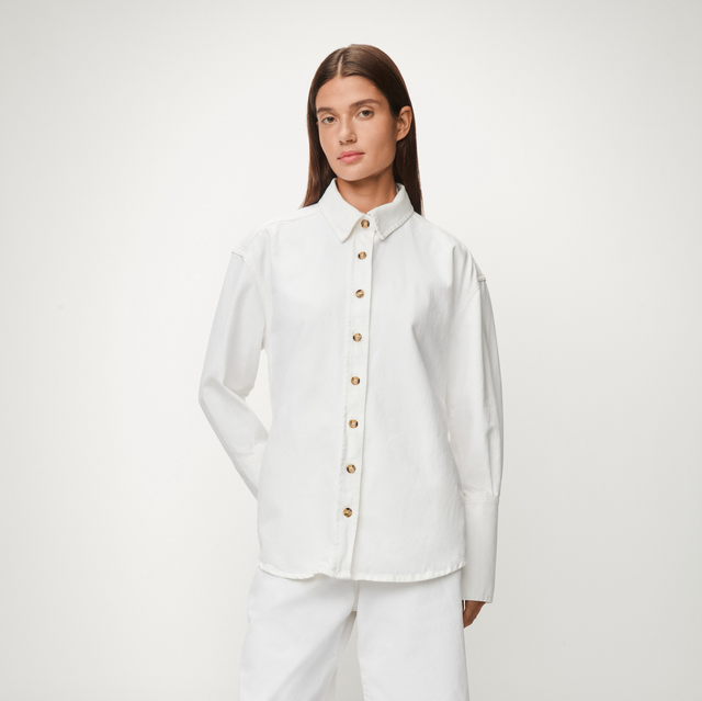 Lois Jeans Lily Overshirt Otawa White 