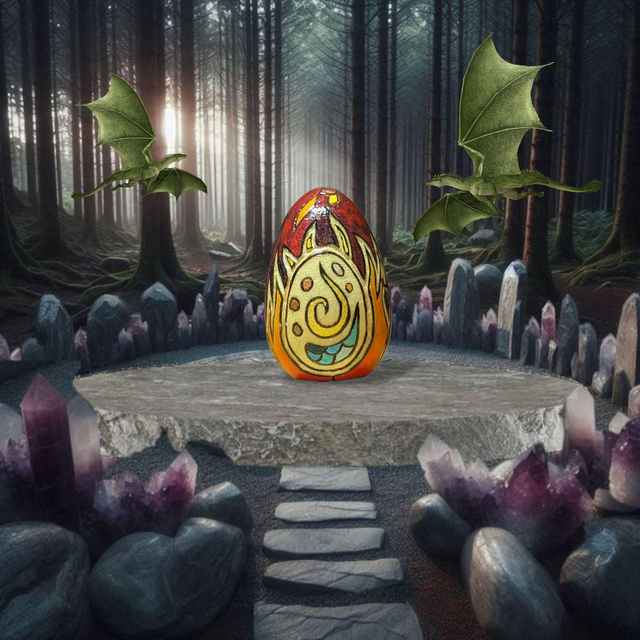 Oeuf de dragon : "Minarël"