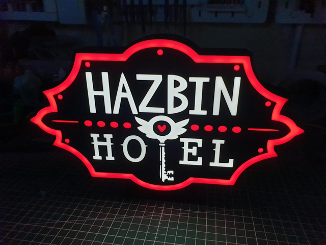 Lampe hazbin hotel grande