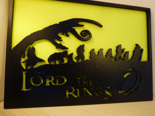 The Lord of Rings - 28x20 cms