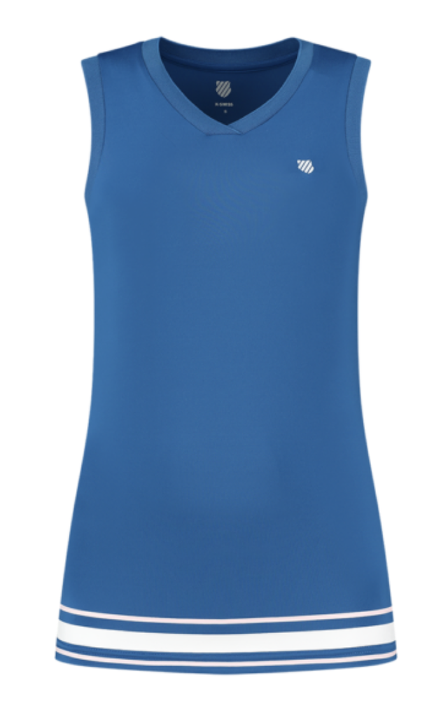 K-Swiss Hypercourt Singlet - Classic Blue  RRP £30