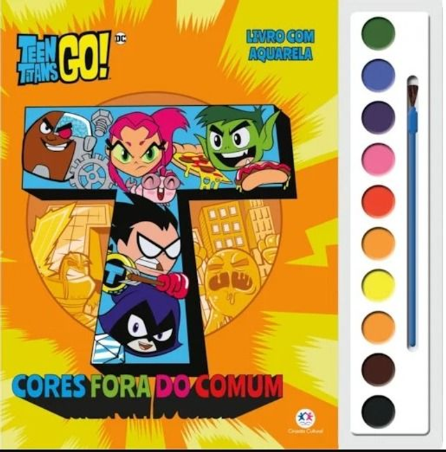 Aquarela Jovens Titans