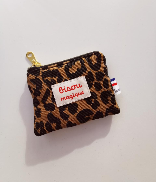 Porte-monnaie ELIOT léopard 