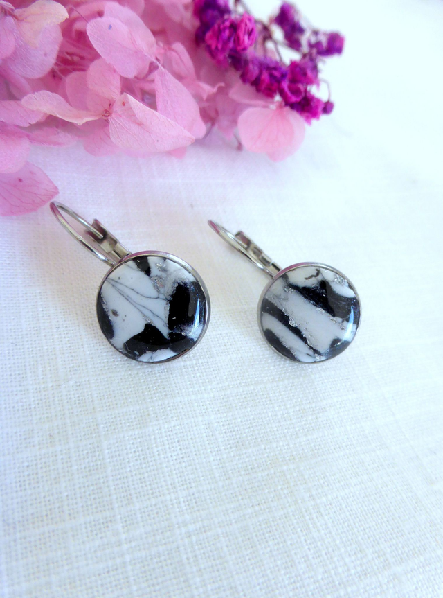 Dormeuses - Poussière d&#039;argent