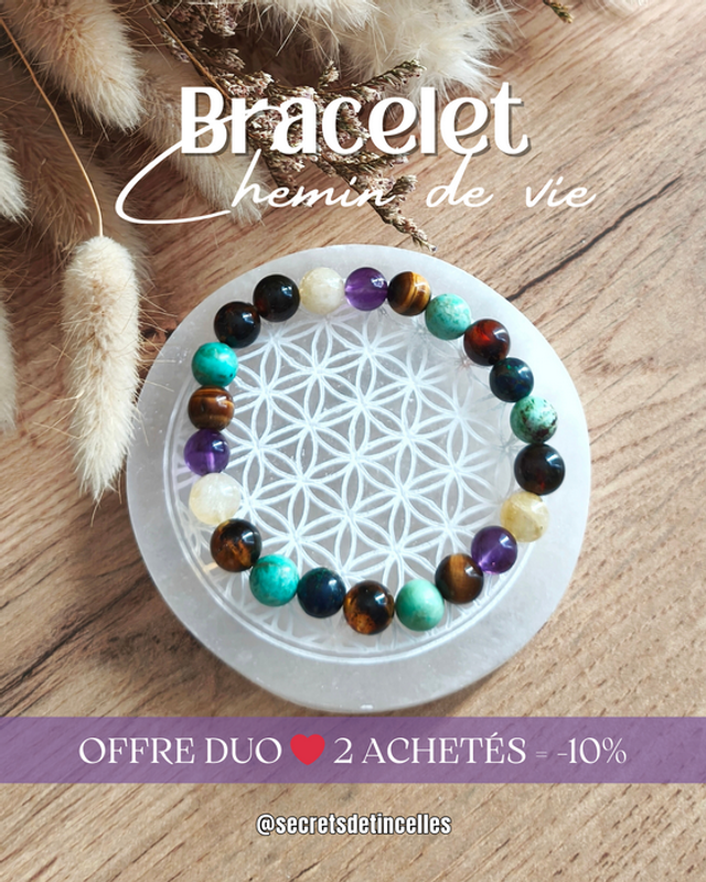 Bracelet Chemin de Vie OFFRE DUO