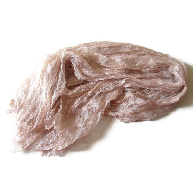 Seta gas margilan naturale colorata per infeltrimento e artigianato 2m. 