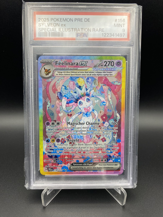 Feelinara EX (156/131) Prismatische Entwicklungen - PSA 9 MINT - DE - Special Illustration Rare