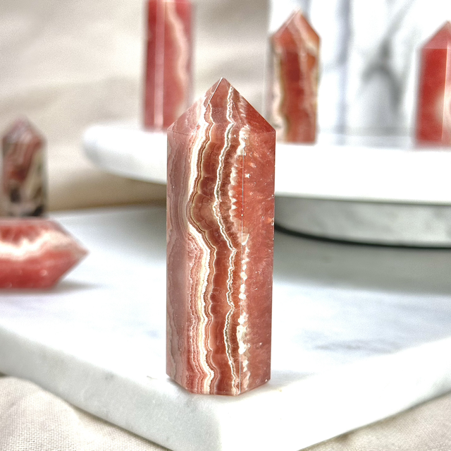Rhodochrosite Tower (High Quality) #9