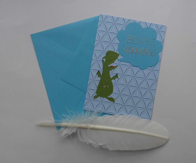 Le dragon lui souhaite une bonne année