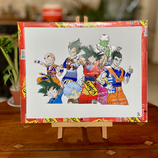 Tableau Manga Dragon B