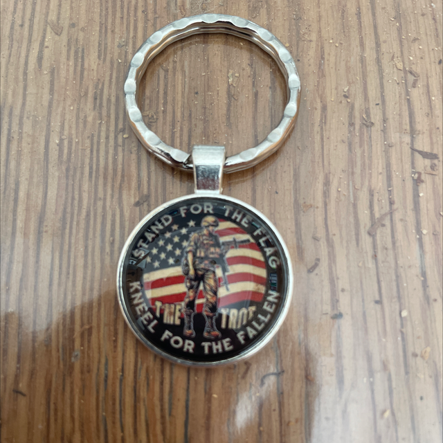 Porte clé boule métal modèle 7