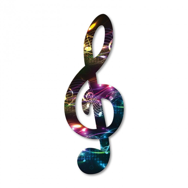 Boucles d&#039;oreilles Clé de Sol