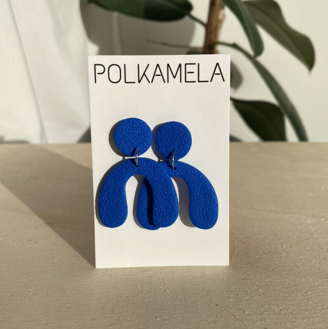 Boucles KALI bleues Klein
