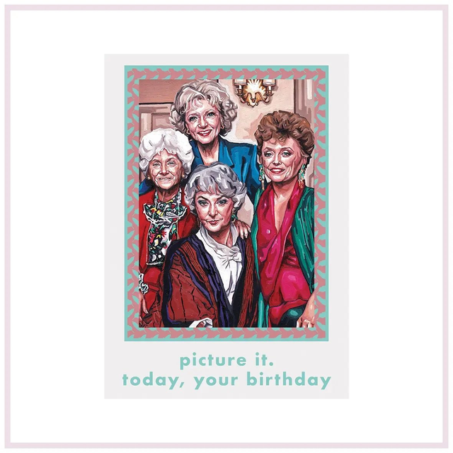 The Golden Girls - birthday card