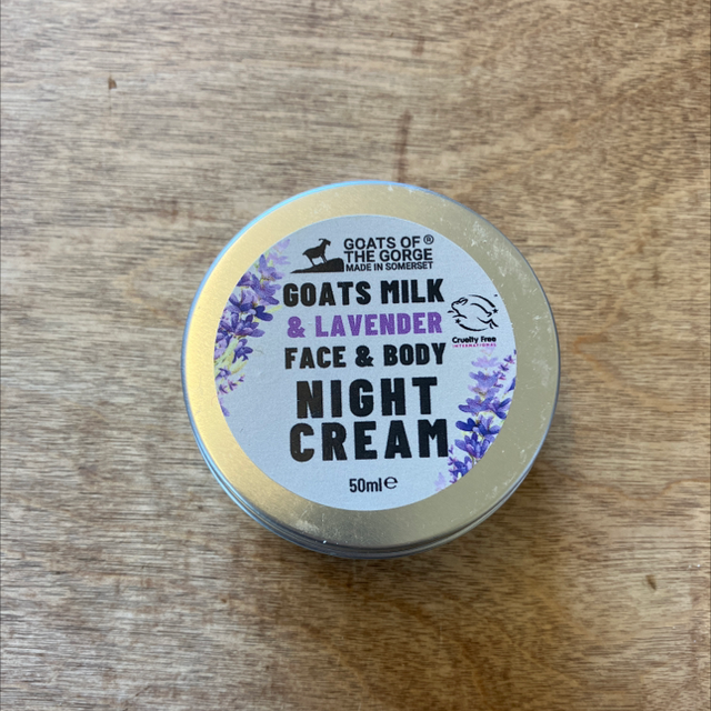 Goats Milk Lavender Night Cream
