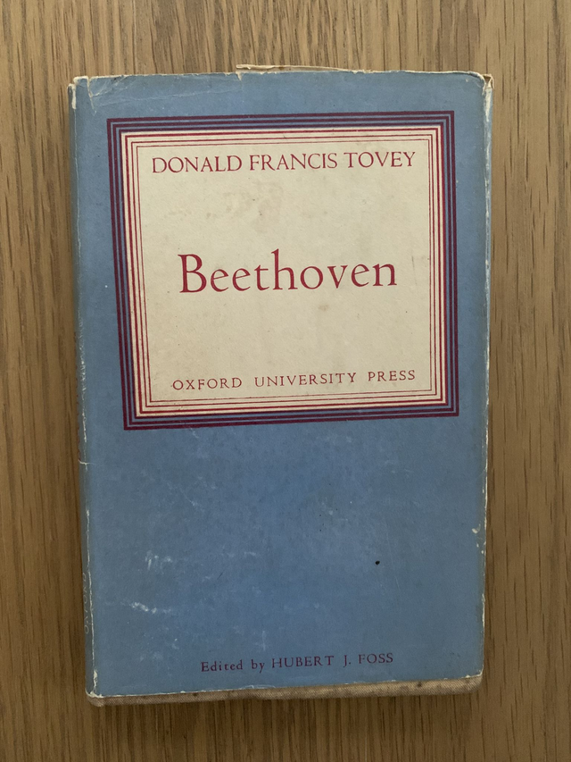 Beethoven by Donald Francis Tovey - Oxford University Press 1945