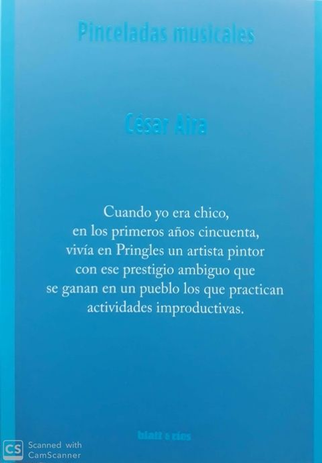Pinceladas musicales - César Aira
