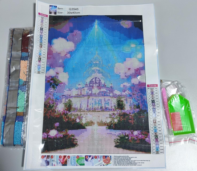 Diamond Painting Phantasie 30x40cm 