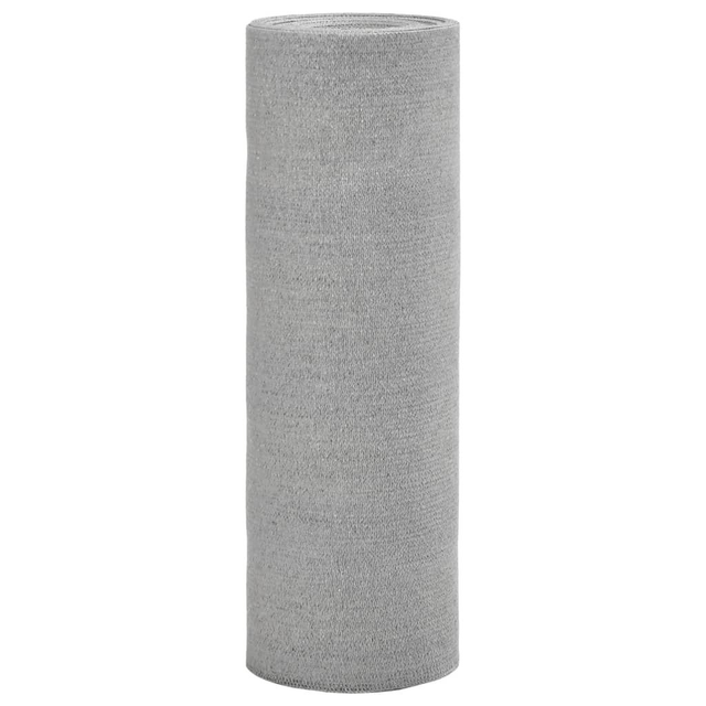 Filet brise-vue gris clair 1,2x25 m PEHD 150 g/m²