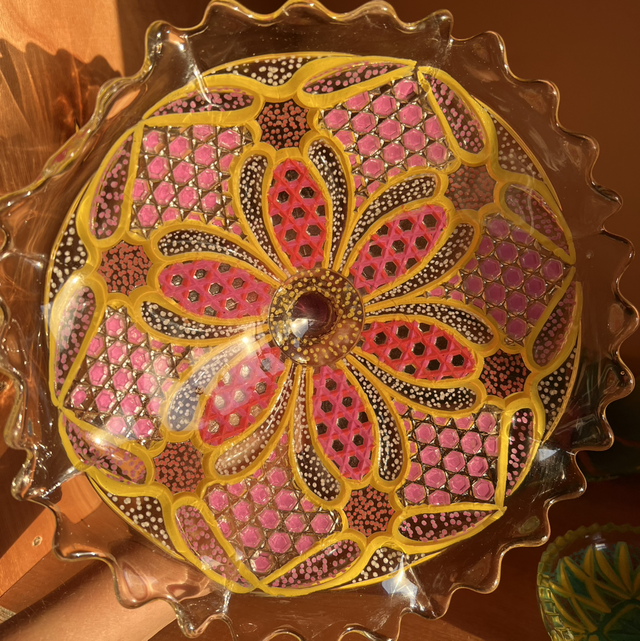 Fruit bowl - hand painted 