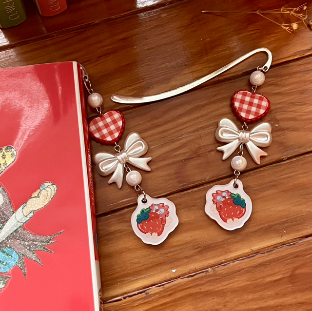 Marque-pages - Fraise