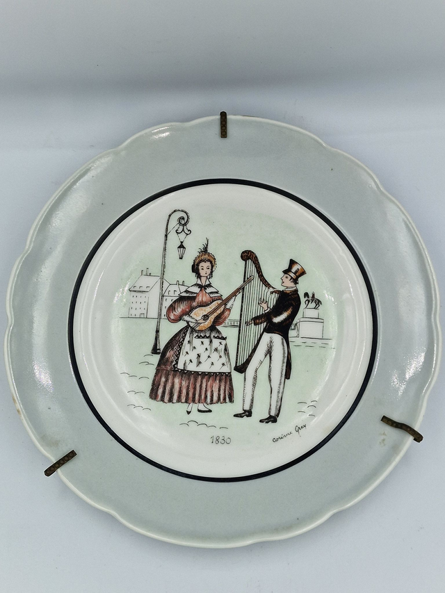 Assiette décorative