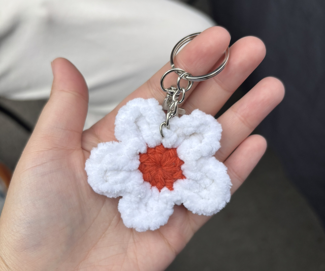 Porte-Clé - Fleur douce