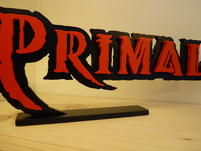 Primal, le jeu vidéo PS2 - 28x11 cms