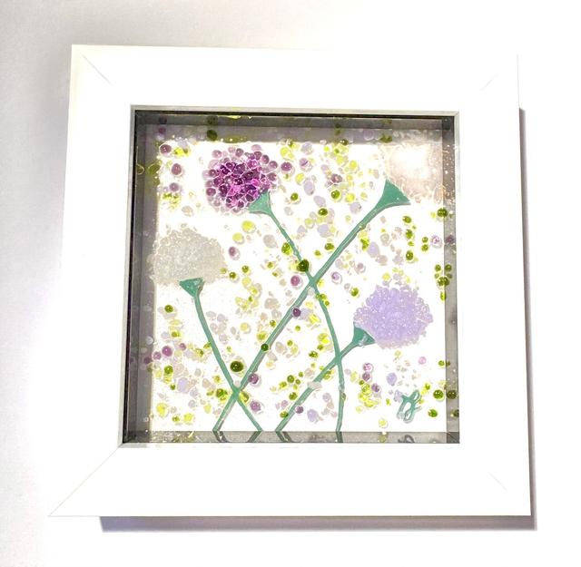 Cornflowers Artwork in Standing frame