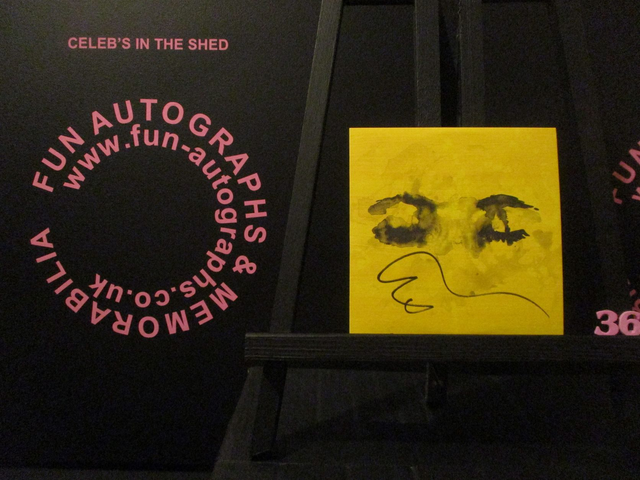 Ed Sheeran - 'Eyes Closed' Authentic Autographed Single Cover (36)