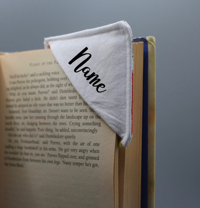 Leaves, white - personalised 