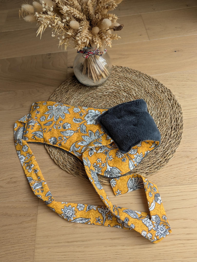 Bouillotte avec sangles