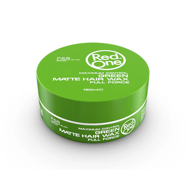 Red One : Green Matte Hair Wax 5oz