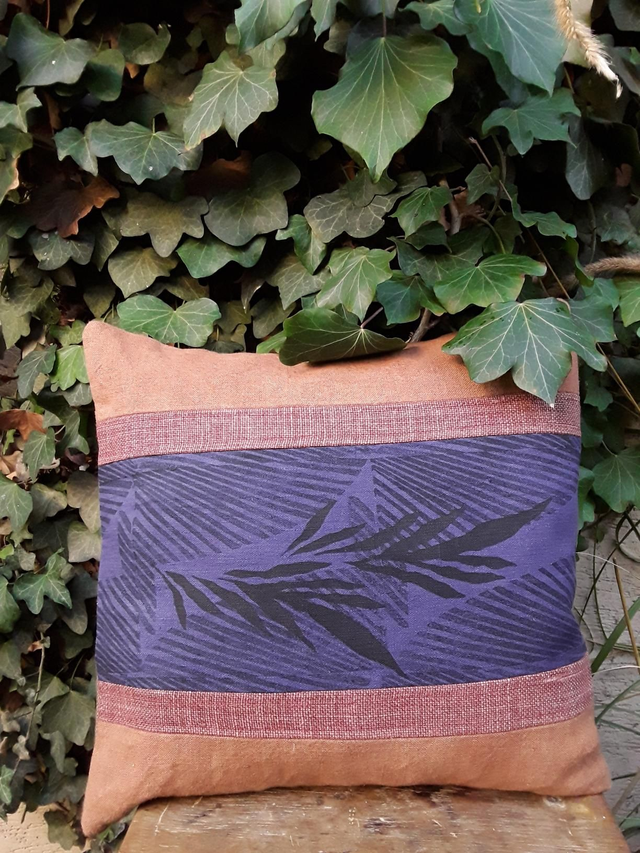 Coussin en lin - collection PATCHWORK 