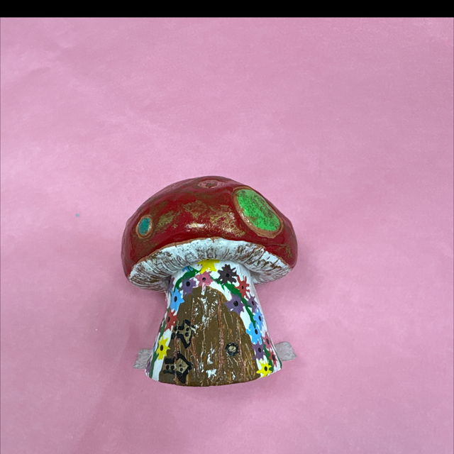 Mushroom fairy door ornament boterbloem studio 