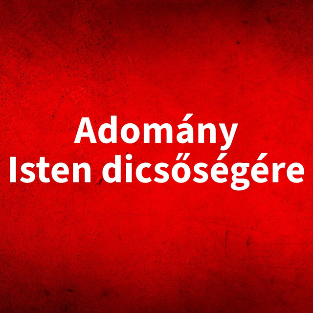 Adomány Isten dicsőségére