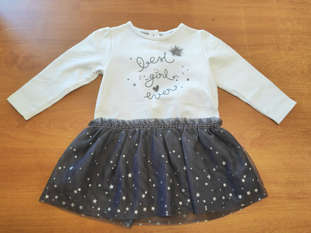 Robe avec tulle en 2 ans